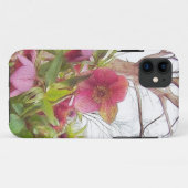Garten-Szene - Hellebores und alte Eiche Case-Mate iPhone Hülle (Rückseite (Horizontal))