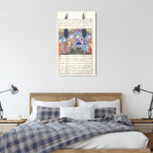 Garten-Szene Leinwanddruck (Insitu (Schlafzimmer))