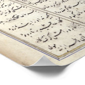 Garten-Szene Poster (Ecke)