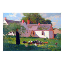 Garten Szene Winslow Homer 1872