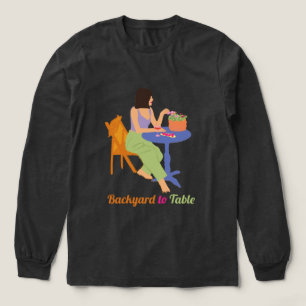 Garten-T-Shirt für Selbstversorger aus dem eigenen Tri-Blend Shirt