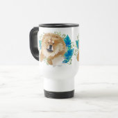 GARTEN-TANZ Chow-Chow Reise-Tasse Reisebecher (Vorderseite Links)