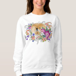GARTEN-TANZ-CHOW-CHOW Sweatshirt - am besten auf