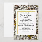 Garten Tarantula 2 Einladung (Vorne/Hinten)