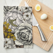 Garten Tarantula 2 Geschirrtuch (Viertel Falte)