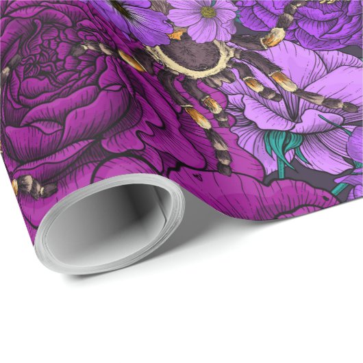 Garten Tarantula 3 Geschenkpapier (Rolleneckpunkt)