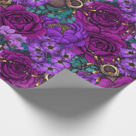 Garten Tarantula 3 Geschenkpapier (Ecke)