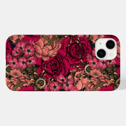 Garten Tarantula 4 Case-Mate iPhone Hülle (Rückseite (Horizontal))
