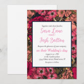 Garten Tarantula 4 Einladung (Vorne/Hinten)