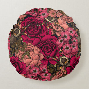 Garten Tarantula 4 Rundes Kissen