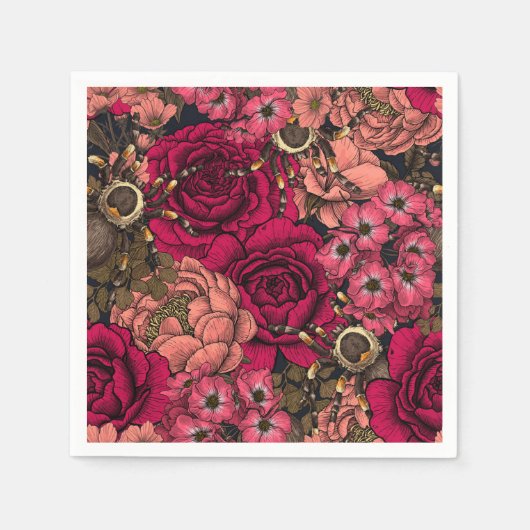 Garten Tarantula 4 Serviette (Vorderseite)