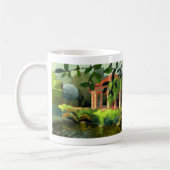 Garten-Tasse der Wanne Kaffeetasse (Links)