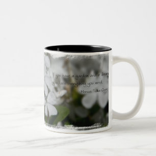 Garten-Tasse Zweifarbige Tasse