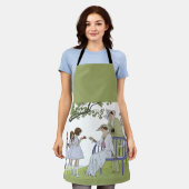 Garten-Teeparty Schürze (Getragen)