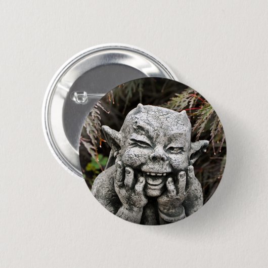 Garten-Teufel Button (Vorne & Hinten)