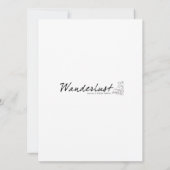 Garten-Thema-Einladung Einladung (Rückseite)