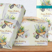 Garten-Themen Geburtstag Personalisiert