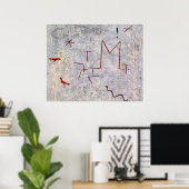 Garten Tor K | Paul Klee | Poster (Heimbüro)