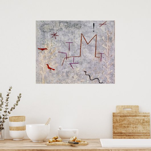 Garten Tor K | Paul Klee | Poster (Küche)