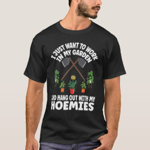 Garten Treffpunkt Kumpels Hobbygärtner Pflanze Gar T-Shirt