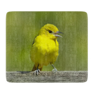 Garten-Trichter - Originalfotografie Schneidebrett