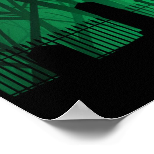 Garten- und Baumgeschichte Poster (Ecke)