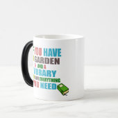Garten und Bibliothek Verwandlungstasse (Vorderseite Links)