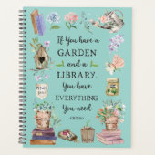 Garten- und Bibliotheksangebot Blumengarten Planer (Vorderseite)