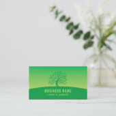 Garten- und Gartenpflege Berufliche Landschaften Visitenkarte (Stehend Vorderseite)