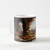 Garten und Gebäude Kaffeetasse (Vorderseite Links)