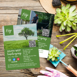 Garten- und Landschaftsbau Baumpfleger Flyer