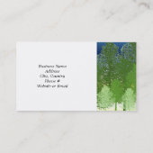 Garten- und Landschaftsdienste Visitenkarte (Rückseite)