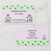 Garten- und Landschaftsdienste Visitenkarte (Vorne/Hinten)