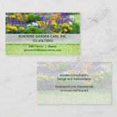 Garten und LandschaftsVisitenkarte Visitenkarte (Vorne/Hinten)