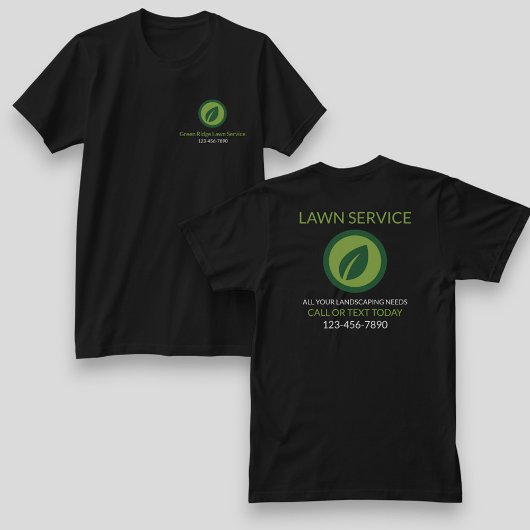 Garten- und Rasenpflege-Team T-Shirt