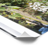 Garten- und Schmalschifffahrt Poster (Ecke)