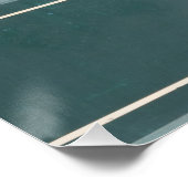 Garten- und Schmalschifffahrt Poster (Ecke)