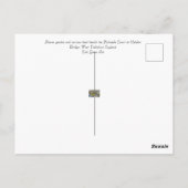 Garten- und Schmalschifffahrt Postkarte (Rückseite)