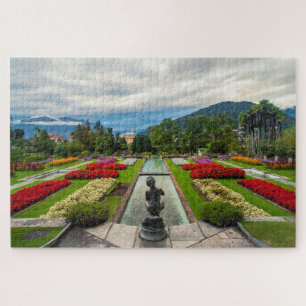 Garten Villa Taranto am Lago Maggiore, Italien Puzzle