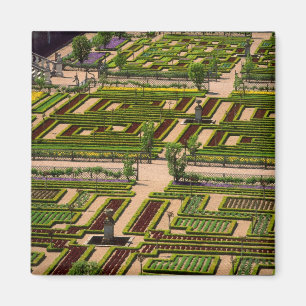 Garten: Villandry Chateau, Indre-et-Loire, 2 Magnet