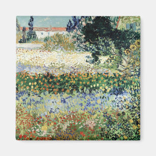 Garten Vincent van Goghs in der Blüte, Arles, Magnet
