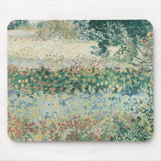 Garten Vincent van Goghs | in der Blüte, Arles, Mousepad (Vorne)
