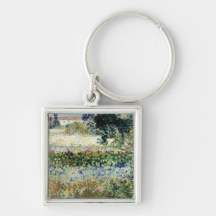 Garten Vincent van Goghs in der Blüte, Arles, Schlüsselanhänger