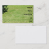 Garten-Visitenkarte Visitenkarte (Vorne/Hinten)