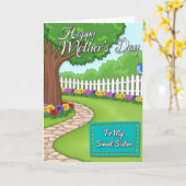 Garten Vista Muttertagskarte Karte (Gelbe Blume)