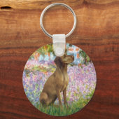 Garten - Vizsla 1 Schlüsselanhänger (Vorderseite)