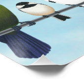 Garten Vögel 2025 Mauerkalender Poster (Ecke)