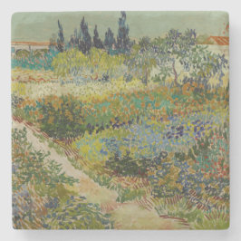 Garten von Arles von Vincent Van Gogh Steinuntersetzer