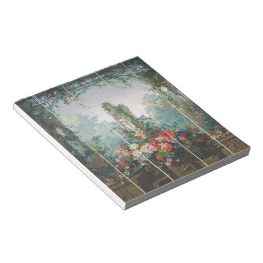 Garten von Armida Notizblock (angewinkelt)