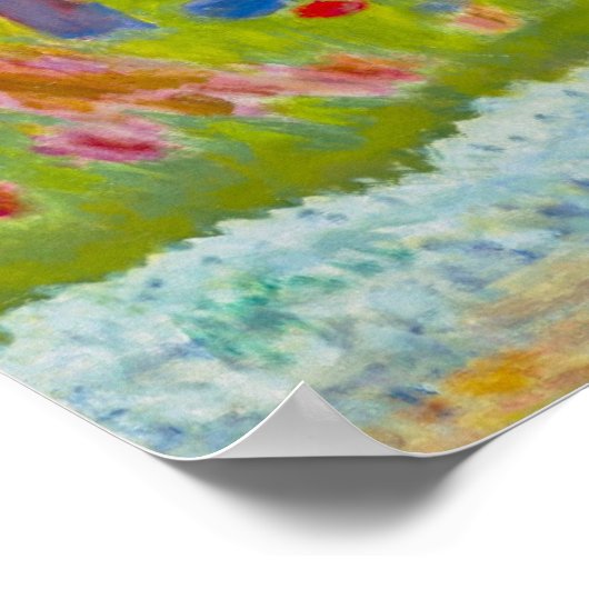 Garten von Bonnard Poster (Ecke)